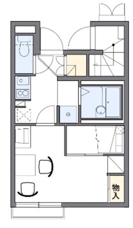 レオパレスサニースペランツィアの物件間取画像